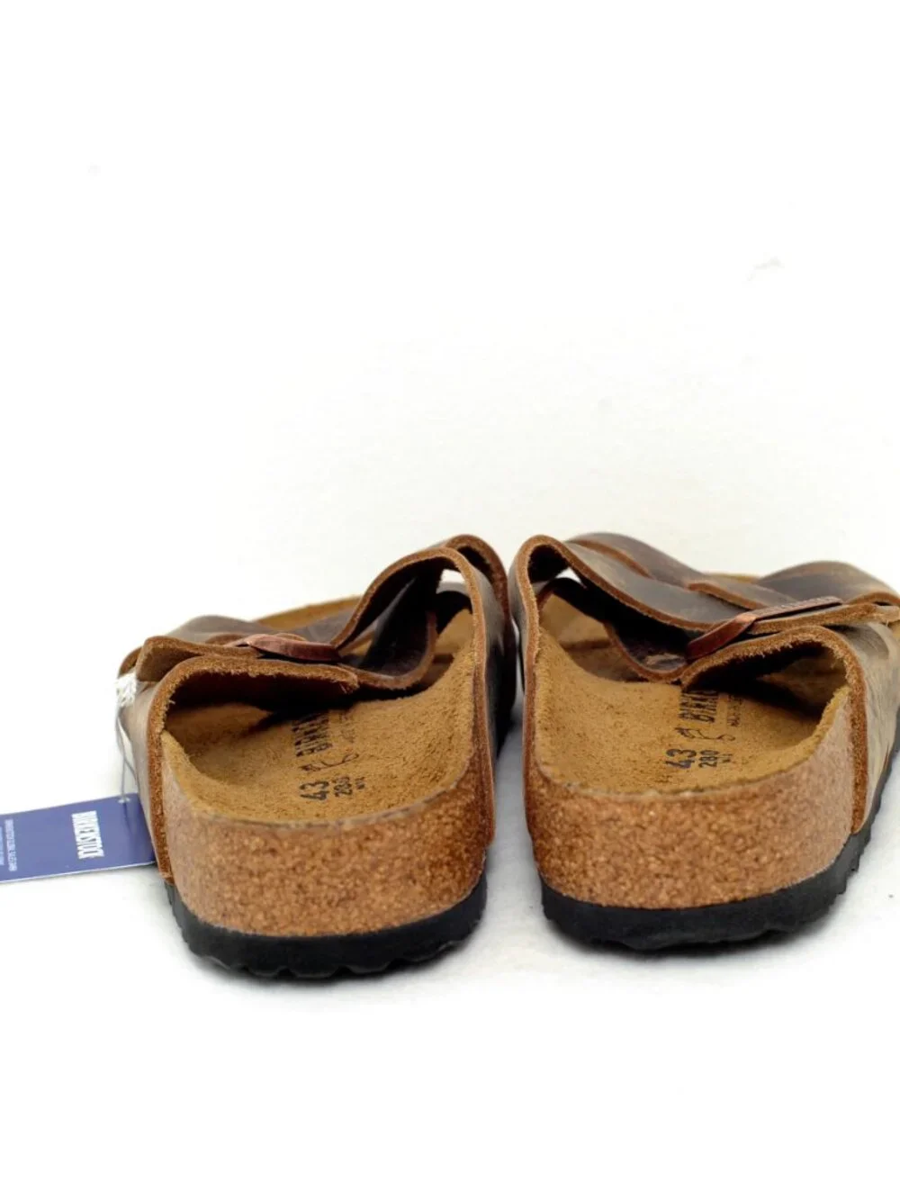 Birkenstock Lugano Soft Footbed Suede Leather Sandals EU46 / US13 & EU43 / US10